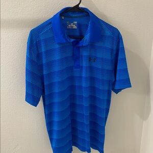 Under Armour Men's Blue Polo